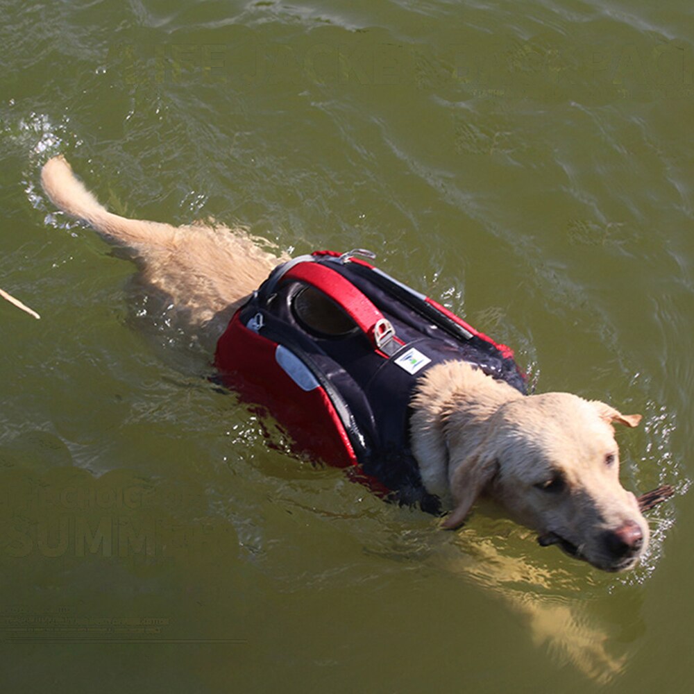 dog backpack life jacket